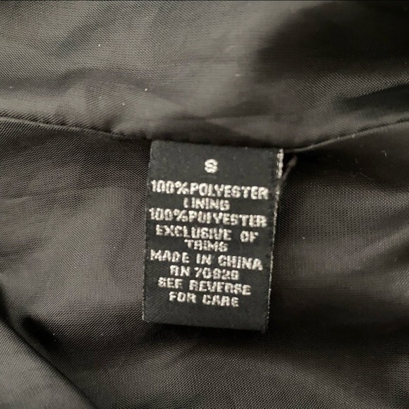 Rue 21 Motorcycle Bomber Biker Style Jacket Criss Cross Streetwear Trendy Size S - Picture 9 of 11